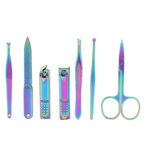 Manicure Pedicure Set for Women Girls Professional Stainless Steel <b>Nail</b> <b>Kit</b> Eco-friendly Luxury Travel Case Rose Personal Care - Product Image 4