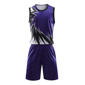 Uniforme de Baloncesto Sublimado a Precio de Fábrica, Personalizado, Transpirable, Diseña Tu Propio Uniforme de Baloncesto Sublimado - Product Image 1