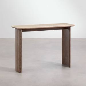 Table console Vandana Terra Radiant 105x35 cm en travertin et bois d'acacia - Product Image 3