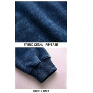 Sweat à capuche zippé pour homme, logo personnalisé, coton French Terry, impression en relief, haute qualité, lourd, vintage, effet délavé à l'acide - Product Image 6