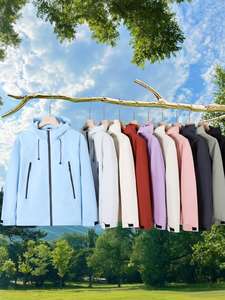 Veste softshell personnalisée pour homme, coupe-vent et imperméable, grande taille, pour sports de plein air, camping, randonnée, cyclisme - Product Image 6