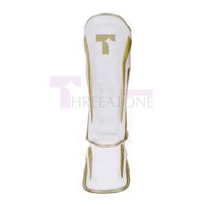 Protège-tibias en cuir respirant – Protection professionnelle légère et écologique pour le sport – Confort amélioré - Product Image 3