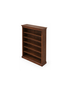 Librería Tradicional de Madera con 6 Estantes, Mueble de Almacenamiento Independiente para Oficina en Casa, Sala de Estar y Biblioteca - Product Image 3