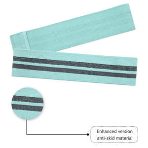 Oferta Especial: Círculo de Cadera Antideslizante para Gimnasio y Fitness, con Logotipo, de Goma, para Entrenamiento Deportivo, Set de Círculos de Cadera y Bandas de Resistencia de Tela para Fitness - Product Image 3