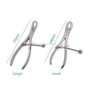 Réduction et Fixation des os Supports d'os Taille 160mm Orthopédique Vétérinaire Chirurgical Tenue Pince de fixation - Product Image 5