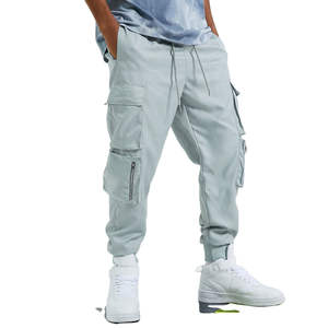 Pantalones Deportivos para Hombre, 2026, Nuevos, Personalizados, Ligeros, 100% Algodón, Cintura Media Elástica, para Fitness, Venta al Por Mayor - Product Image 2