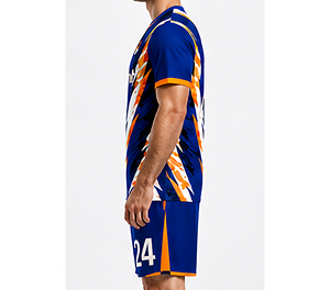 Maillots de football personnalisés imprimés pour clubs et équipes – Respirants, séchage rapide, qualité supérieure, Spandex/Polyester sur mesure - Product Image 6