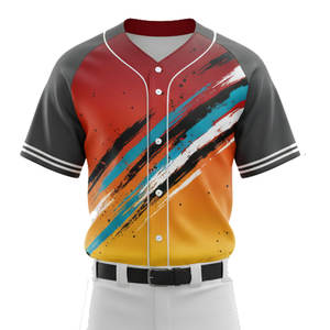 Uniformes de béisbol disponibles en todos los tamaños, personalizados con el nombre y número del equipo, en stock. - Product Image 6