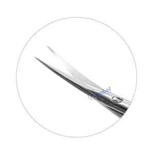 Tijeras Profesionales para el Cuidado de las Uñas, Hoja de Acero Inoxidable para Recortar la Piel Muerta Rusa, Punta Afilada, Marca Privada - Product Image 3