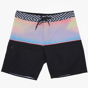 Custom Logo Men's Casual Beach Swimwear Mid Drawstring Breathable Waterproof Quick Dry Surf <b>Athletic</b> Men Beach Shorts - Product Image 1