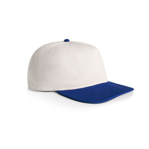 Casquette de baseball bicolore avec logo personnalisé, profil moyen, 5 panneaux, pour le streetwear extérieur, mode énergique et stylée pour adultes - Product Image 4
