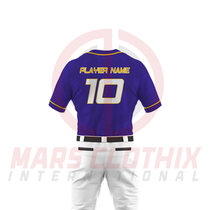 Uniforme de Béisbol de Alta Calidad para Hombre, Personalizable, en Venta - Product Image 6