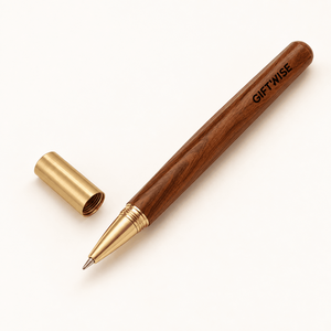 Bolígrafos Promocionales con Logotipo Personalizado al por Mayor, de Madera y Bambú, Grabados con Láser, Impresión UV, para Regalos Corporativos, Bajo MOQ - Product Image 4