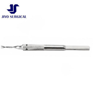 Pince préhenseuse Akahoshi Combo 4 3/4 pouces, tiges droites, mâchoires à action croisée, ouverture maximale 3,0 mm, poignée ronde - Product Image 4
