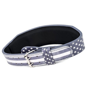 Cinturón de Powerlifting/Levantamiento de Pesas - Doble Anillo de 10 mm - Cuero Vacuno de 4 Pulgadas de Ancho, Transpirable y Ligero, Soporte Lumbar - Product Image 3