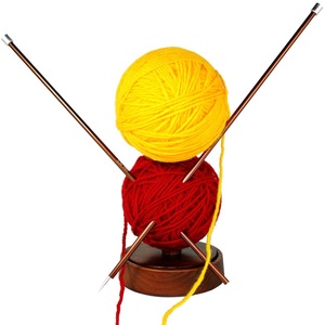 Wooden Yarn Holder Yarn Stand Rotating Ball Winder <b>Knitting</b> Crochet Thread Organizer for Handcrafts Use - Product Image 5