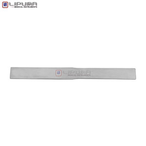Espátulas con Punta Curva de 8 mm, 15.5 cm de Longitud, Acero Inoxidable, Instrumento de Laboratorio y Médico para Mezclar Medicamentos - Product Image 3