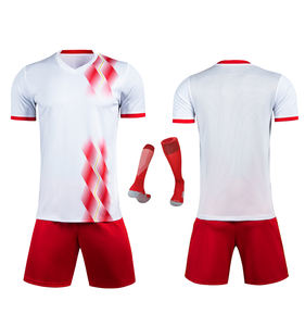 Custom Soccer Jerseys Set for Adults-Personalized Breathable Quick Dry Short Sleeve Uniforms with Custom Color & Team Kit - Product Image 3