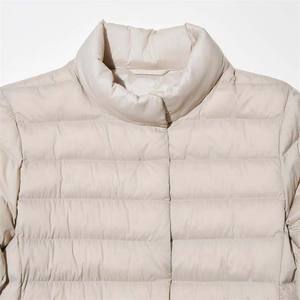 Parka d'hiver ultra-légère, respirante et imperméable pour femme, avec fermeture éclair, style décontracté, pliable, matelassée, avec broderie - Product Image 4