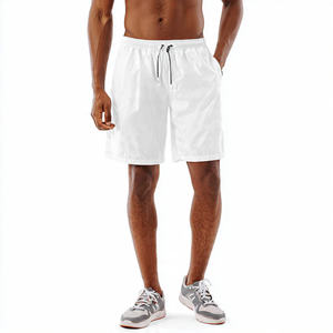 Shorts de plage pour hommes 100% polyester nylon anti-UV, séchage rapide, taille haute avec cordon de serrage, personnalisables, vêtements de plage d'été pour hommes - Product Image 2