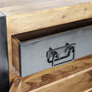 Buffet en bois d'acacia Vandana Radiant Orion, 80 cm, Havana - Product Image 2