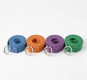 Correas de Yoga Extremadamente Duraderas Hechas de una Mezcla de Algodón de Primera Calidad, Agarre Seguro para Estiramientos Profundos, Color y Tamaño Personalizables - Product Image 4