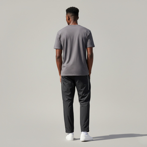 Wholesale <b>Men</b> Nylon Pants Custom Nylon Windbreaker <b>Men</b> Side Striped Sweatpants Patchwork Nylon Track Pants Trousers <b>For</b> <b>Men</b> - Product Image 2