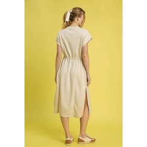 Umgee XS tamaño abertura lateral manga corta Midi Tee vestido variante cumplida a mano - Product Image 4