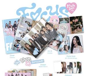 Hearts2Hearts [FOCUS] ((Versión Photobook) CD de K-Pop con Materiales de Papel y Plástico en Coreano para Todas las Edades BW-147 - Product Image 2