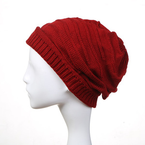 Unisex Solid Color Knit Beanie Hat 100% Acrylic <b>Winter</b> <b>Cap</b> Casual Adult 56-58CM Computer Knitted - Product Image 6