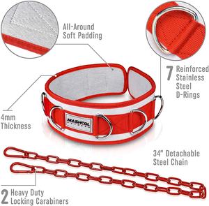 เข็มขัดออกกำลังกายแบบยูนิเซ็กซ์ 4 นิ้ว ขายดี อุปกรณ์ออกกำลังกายแบบกำหนดเองสำหรับยกน้ำหนัก  วัสดุนีโอพรีน รองรับหลัง ระบายอากาศได้ดี โฟมสำหรับฝึกดึง - Product Image 6