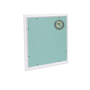 Plaque d'accès dissimulée premium 400x400mm en plaque de plâtre avec cadre en aluminium, porte d'inspection manuelle pour mur et plafond - Product Image 3