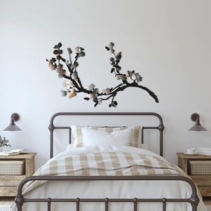 Escultura Decorativa de Pared con Ramas Florecientes, Ideal para Esquinas de Cama, Balcones y Decoración de Interiores - Product Image 3