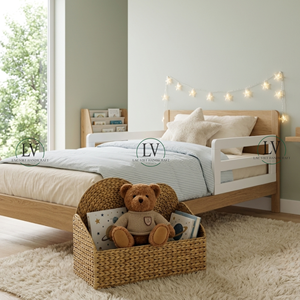 Boîte de rangement tissée à la main pour enfants, en forme de fleur, à bords festonnés, pour la décoration de chambre d'enfant, fabricant vietnamien, vente en gros - Product Image 6