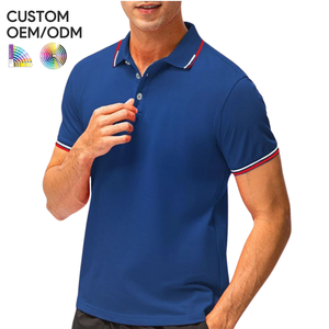 เสื้อยืดแขนสั้นผู้ชาย ผ้าฝ้าย 100%  รับสกรีนโลโก้ด้านหน้า ระบายอากาศได้ดี ผลิตจากผ้าถัก  รองรับ OEM/ODM สำหรับการปรับแต่งแบรนด์ - Product Image 2