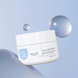 [ROOICELL] Crème hydratante Aqua Super Waterdrop, soin coréen pour la peau, acide hyaluronique, hydratation intense, 50g, hydratant pour le visage - Product Image 1