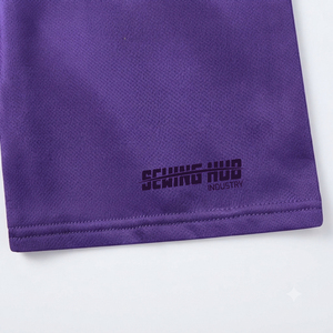 Shorts en molleton éponge personnalisés pour hommes, taille élastique, respirants, séchage rapide, poids lourd, pour l'exercice, les voyages et l'usage quotidien. - Product Image 5
