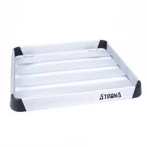 Portaequipajes de Techo Resistente de Aluminio y Cesta para Equipaje Strona ZBC-90203 100kg - Product Image 1