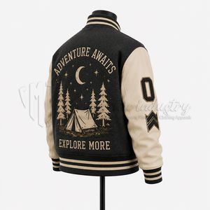 Chaqueta Bomber Varsity Personalizada Unisex, Fabricante OEM, Ecológica, Transpirable, Resistente al Viento, Lana/Poliéster, Invierno - Product Image 5