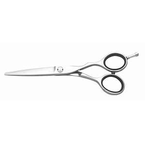 Ciseaux de barbier en acier inoxydable allemand à manche courbé, marque privée, à pointe arrondie, pour une utilisation facile, vente en gros - Product Image 2