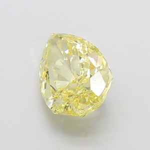 Diamante Suelto en Forma de Pera de 7.02 Ct, Color Amarillo Intenso, Claridad VS1, Certificado, para Joyería de Lujo - Product Image 2