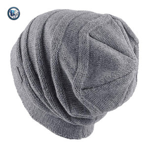 Premium Quality Latest Design Jacquard Hats Wholesale 100% Wool & Cotton Customized Beanie Hats - Product Image 3