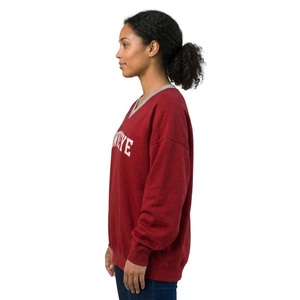 HAWK EYE SPORTS Vente Flash Hiver Femme Streetwear Sweat-shirts 100% Coton Uni Léger Doux Décontracté Design Personnalisé Respirant - Product Image 3
