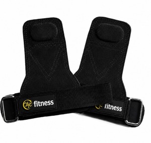 Agarraderas de Cuero Ajustables de Primera Calidad para Fitness, Seguridad en Crossfit, Gimnasio, Correas de Muñeca para Levantamiento de Pesas - Product Image 2