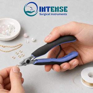 Alicates de Precisión de Acero Inoxidable para Joyería, Herramienta para Engarzar Alambres, Alicates para Abalorios, Herramienta Profesional para la Fabricación de Joyería - Product Image 5