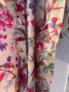 Bata Kimono de Lujo Floral 100% Algodón Transpirable para Verano, Bata de Baño para Mujer, Vestido de Dama de Honor, Túnica de Spa, Ropa de Playa, Ropa de Dormir - Product Image 4