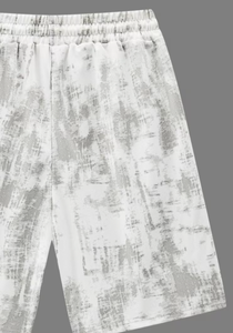 <b>Men</b> s Full Print <b>T</b>-<b>Shirt</b> <b>and</b> <b>Shorts</b> Matching Set Casual Sportswear - Product Image 4
