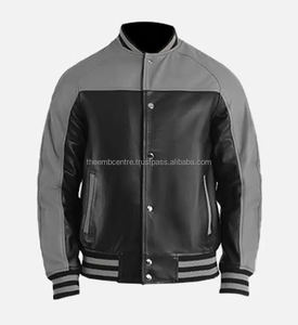 Recién llegado, chaqueta de cuero a la moda personalizada para hombre, ropa a la moda, nuevo estilo, venta directa de fábrica 2024, chaqueta de cuero para hombre - Product Image 1