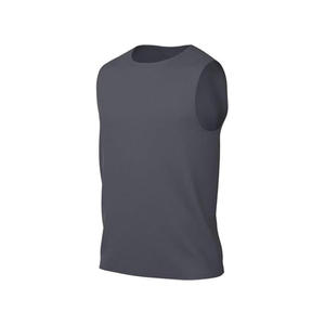Camisetas sin mangas con logo personalizado para hombre, cuello tortuga, color sólido, ropa deportiva de compresión para fitness - Product Image 6