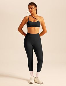 Custom <b>Women</b> Training <b>Leggings</b> Tummy Control <b>Compression</b> Sports Bra Adjustable Supportive Design Breathable Fitness Activewear - Product Image 3